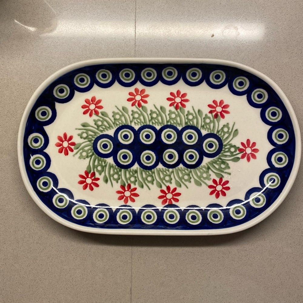Boleslawiec, Poland Pottery Platter